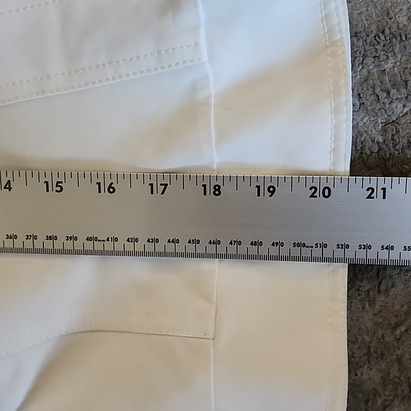 Izzat Baba White Zip-Up Moto Style Jacket - Picture 13 of 14